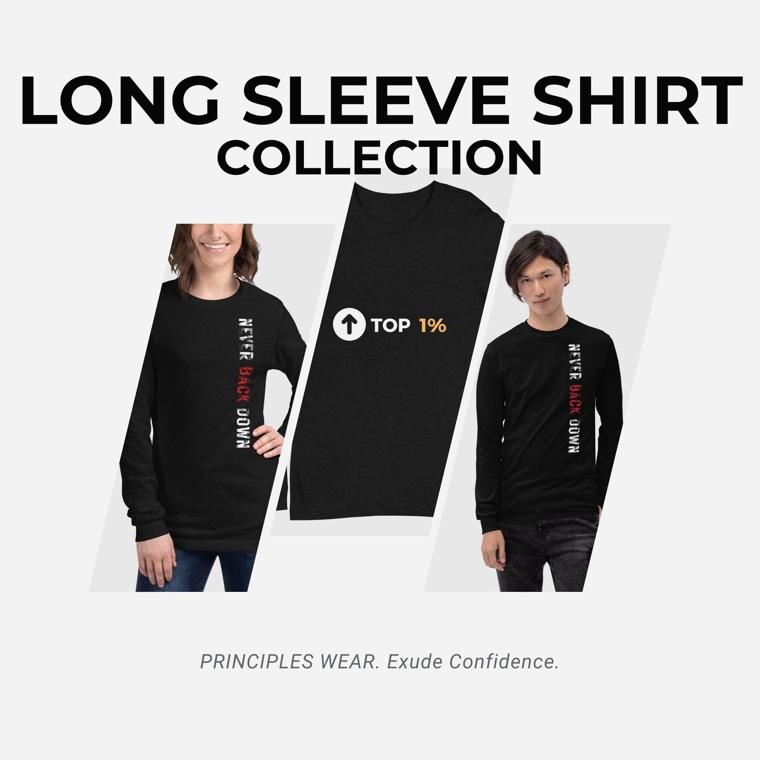 Long sleeve shirts collection